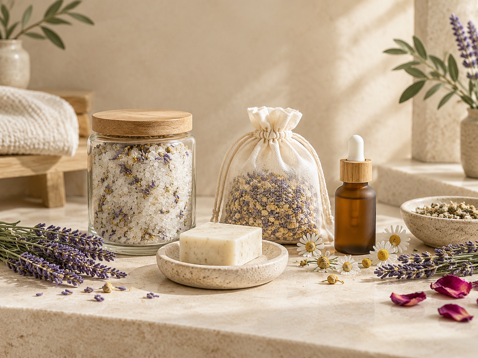 Modern botanical bathing